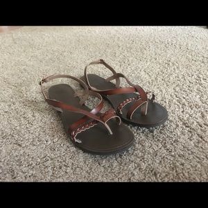 Brown Strappy Sandals